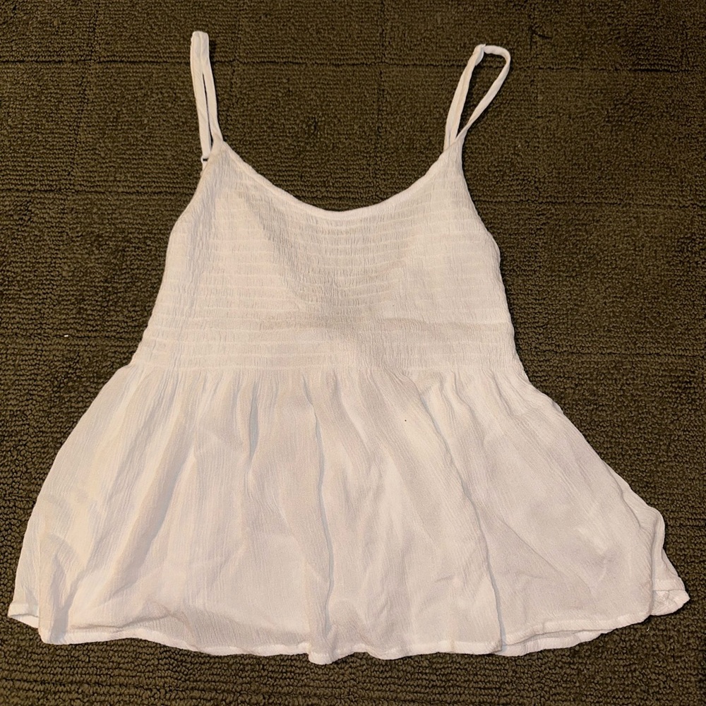 White summer top